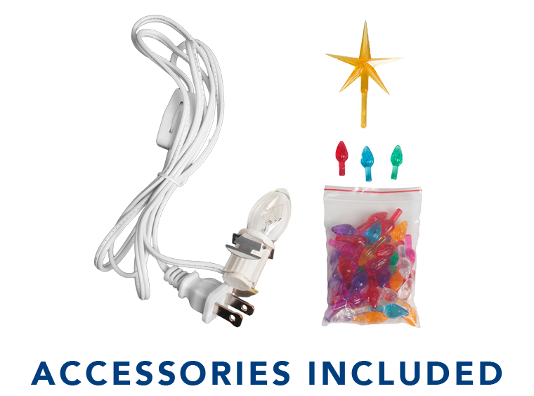 Lighted Christmas Tree