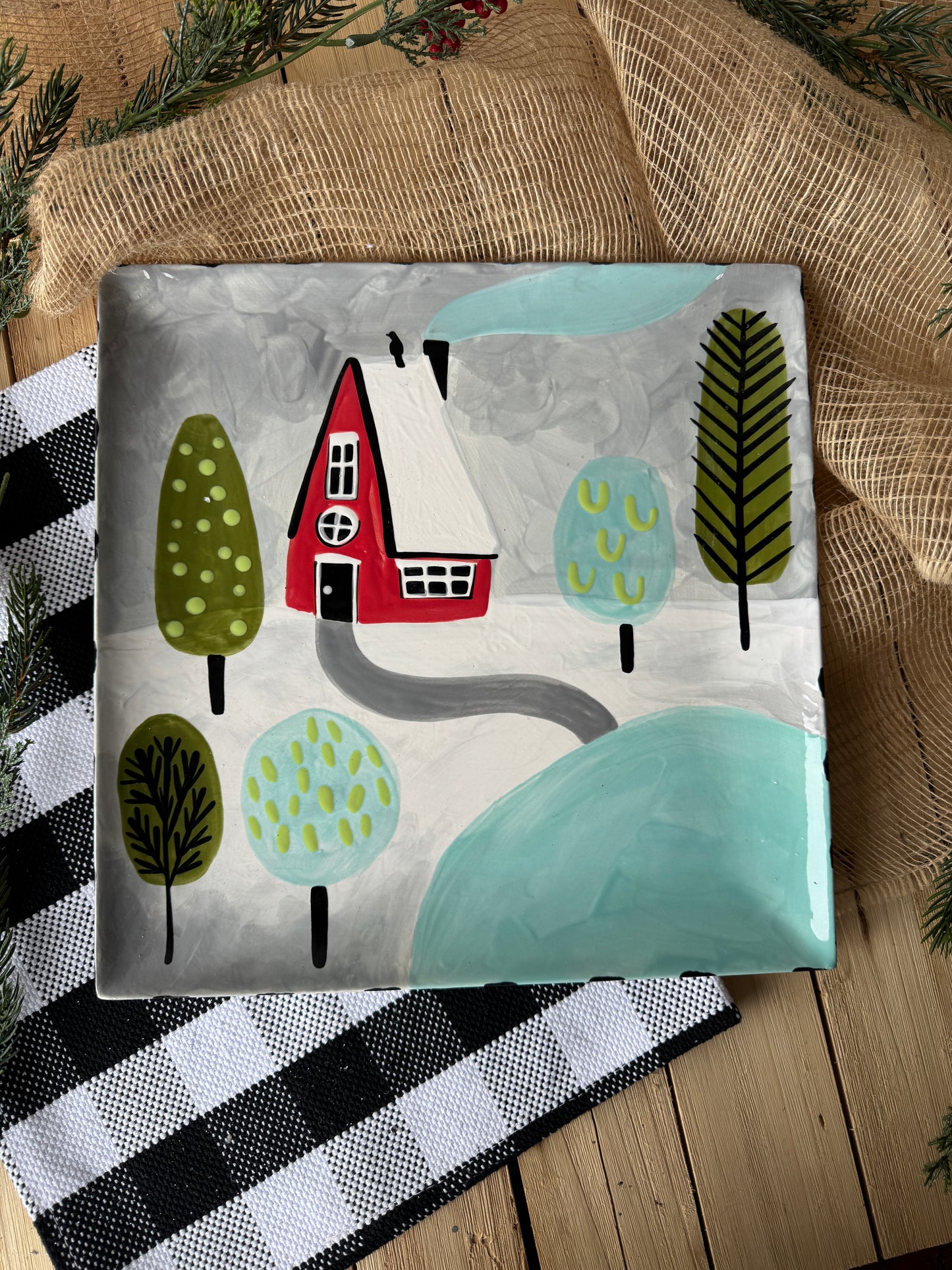 Cozy Cabin Adult Ceramic Class