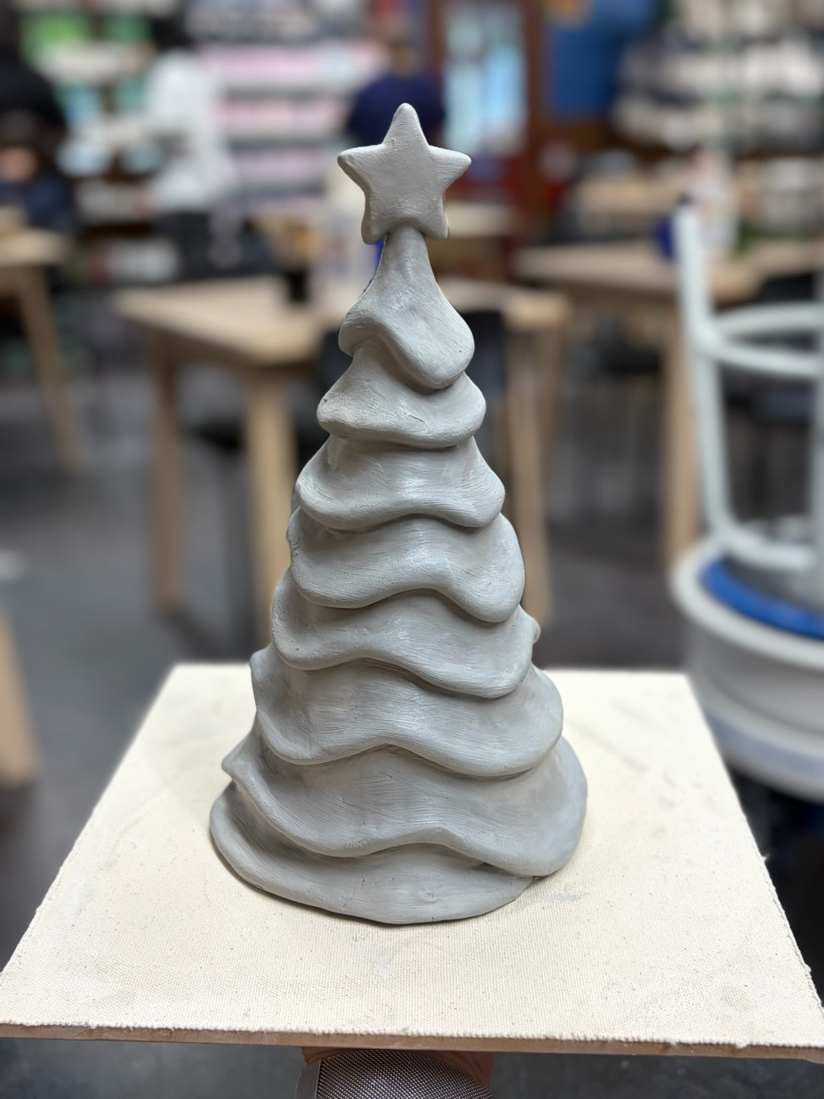 Handbuilt Clay Christmas Tree Workshop