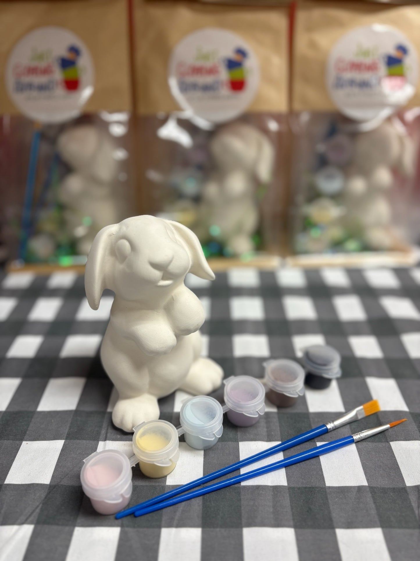 Paint-Your-Own Bunny Kit (Glaze)