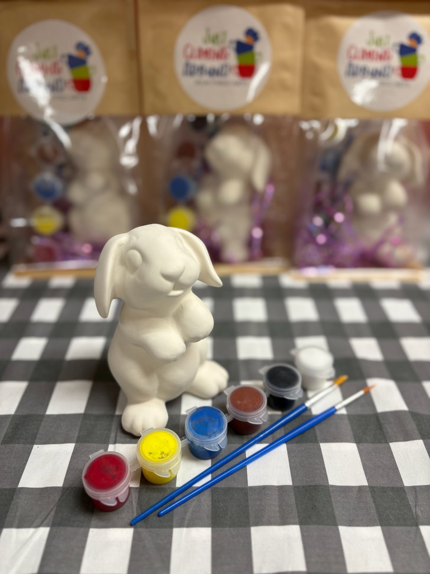 Paint-Your-Own Bunny Kit (Acrylic)