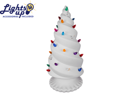 Lighted Spiraled Tree