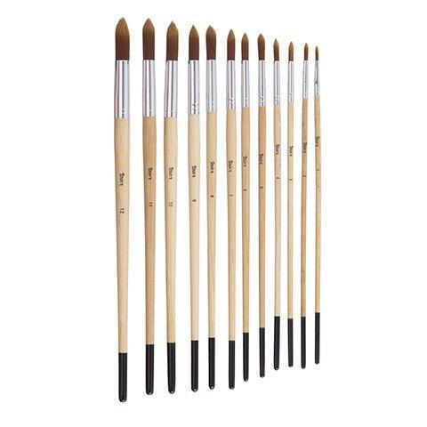 Brush Set Round Long