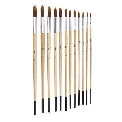Brush Set Round Long