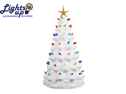 Lighted Tree With Gifts