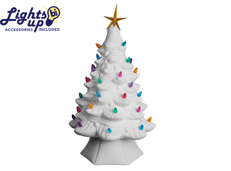 Supreme Lighted Christmas Tree