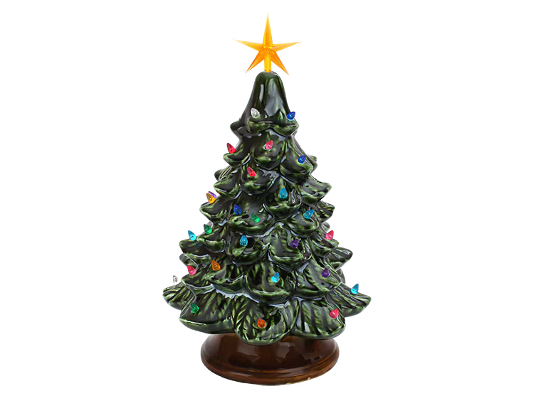 Lighted Christmas Tree