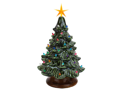 Lighted Christmas Tree