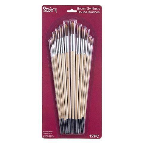 Brush Set Round Long