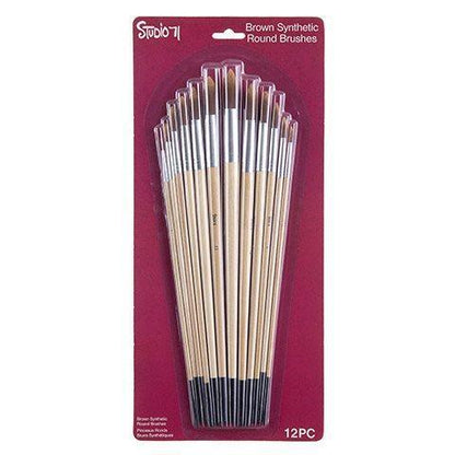 Brush Set Round Long