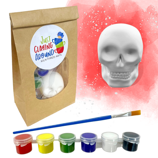Skull Mini Make & Take Kit – Acrylic Paint