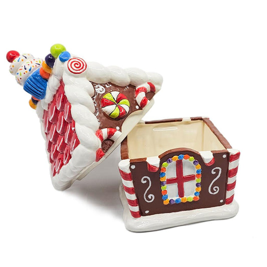 Gingerbread House Cookie Jar