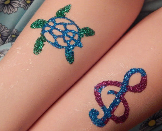 Glitter tattoos (priced for 10 kids, add more day of)