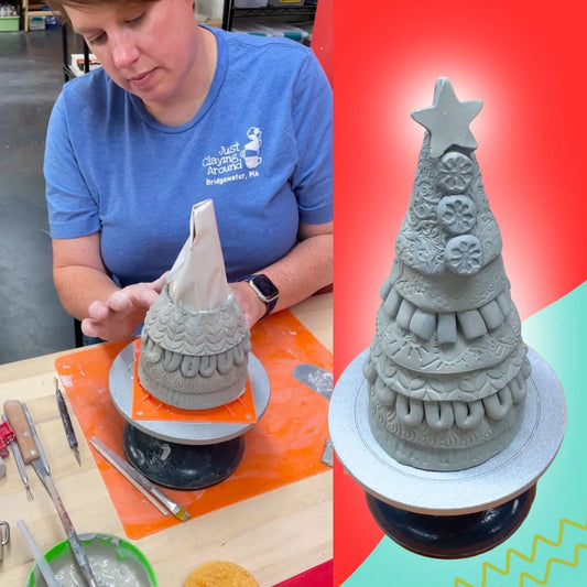 Festive Clay Tree Adult Class