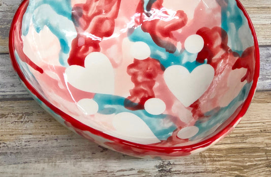 Heart Bowl Painting Class