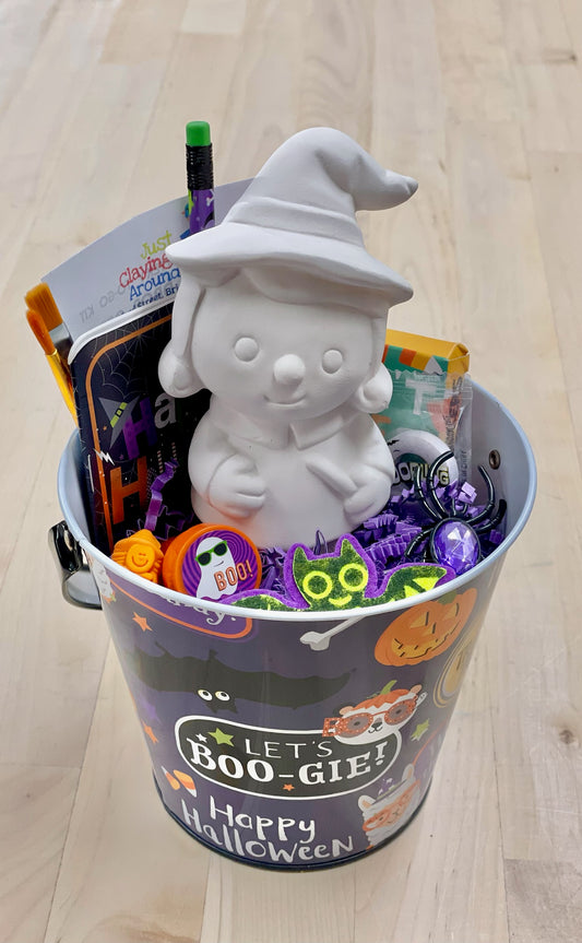 Witch Halloween Tin - Acrylic