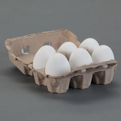 Eggs And Carton - 6Pk