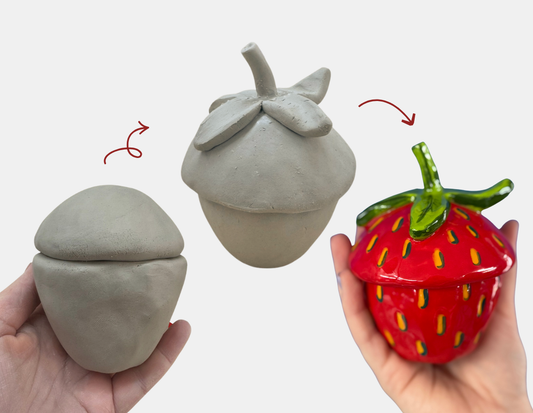Pints & Pinch Pots: Strawberry Jar Edition