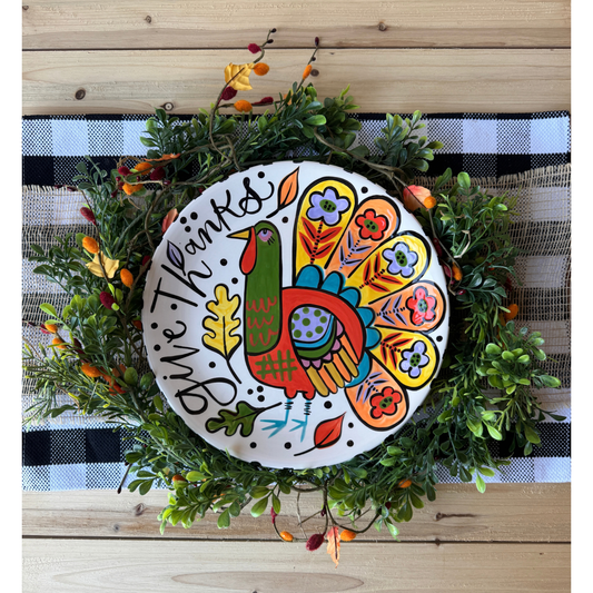 Folk Art Turkey Ceramic Class